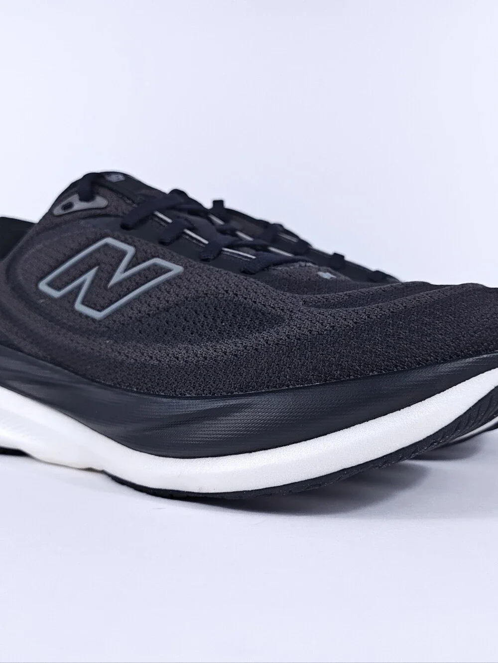New Balance 1080v15 Womens 7.5 Wide Max Cushion Neutral Running Shoes Black